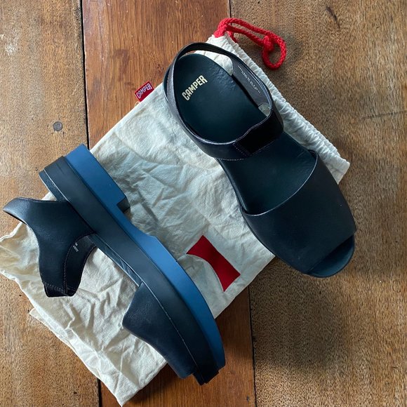 Camper Black Women's Sandals - Picture 4 of 4